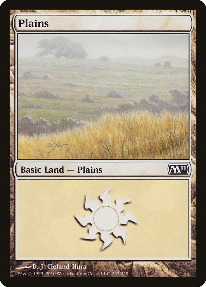 Plains (232) (232) [M11] - MTG Single