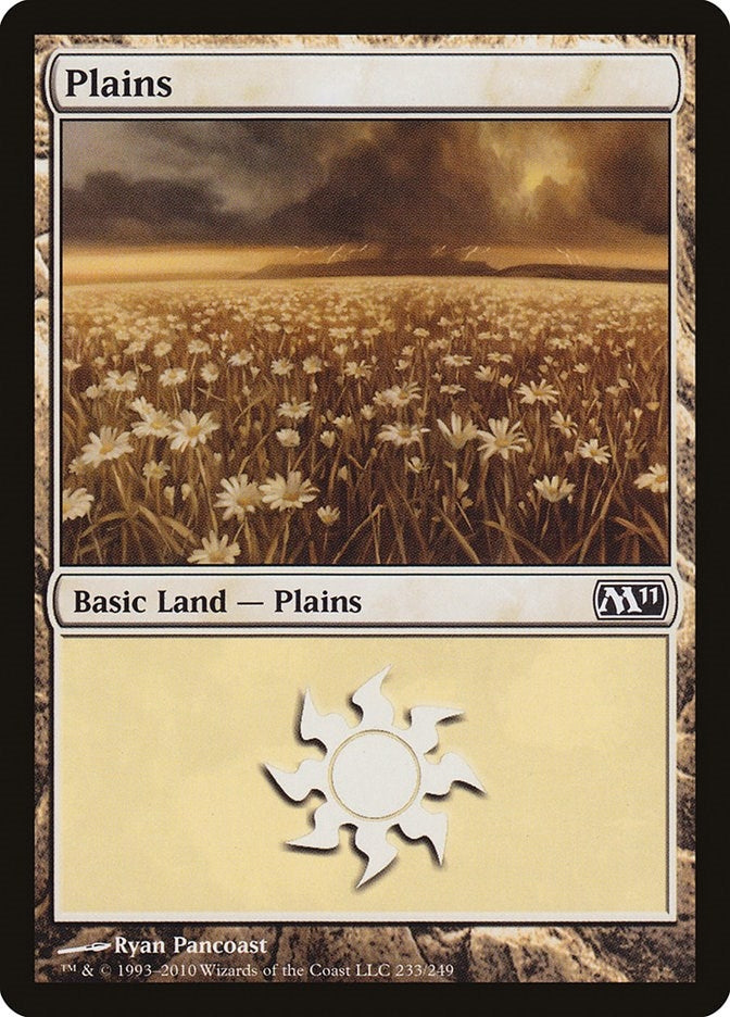 Plains (233) (233) [M11] - MTG Single