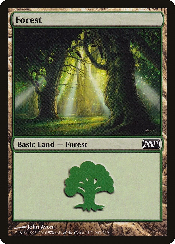 Forest (247) (247) [M11] - MTG Single