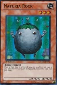 Naturia Rock (2002) (HA02) - YuGiOh Single