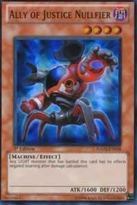 Ally of Justice Nullfier (2018) (HA02) - YuGiOh Single