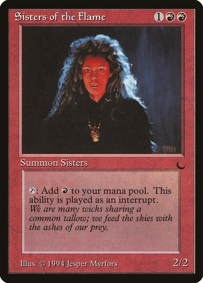 Sisters of the Flame [DRK] - MTG Single