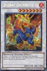 Jurrac Giganoto (2057) (HA02) - YuGiOh Single