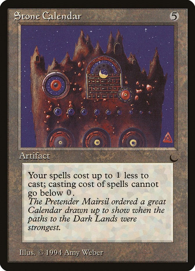 Stone Calendar [DRK] - MTG Single