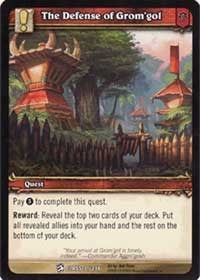 The Defense of Grom’gol - WoW Single