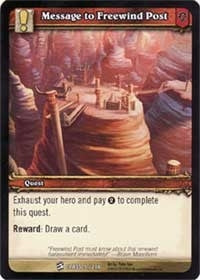 Message to Freewind Post - WoW Single