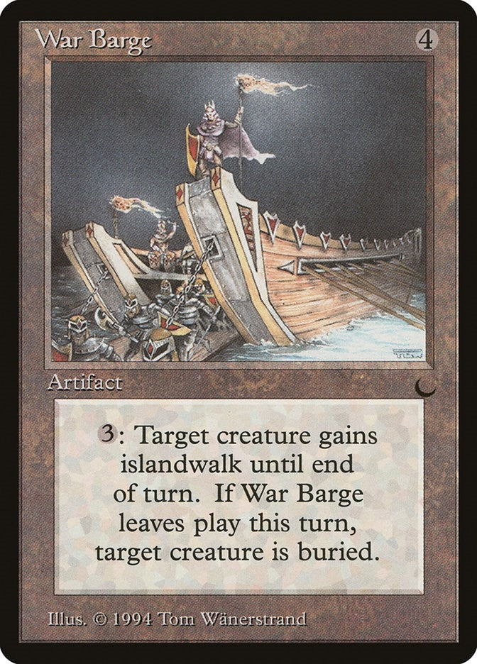 War Barge [DRK] - MTG Single