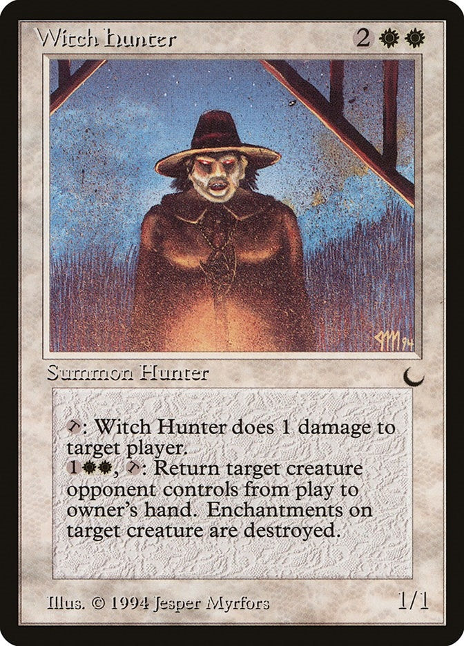 Witch Hunter [DRK] - MTG Single