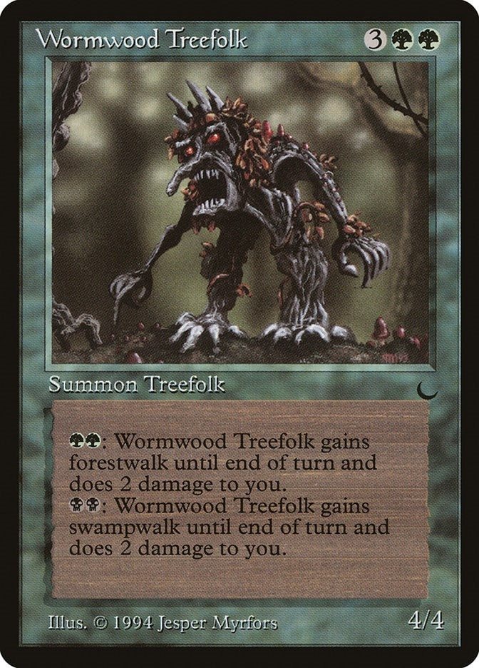 Wormwood Treefolk [DRK] - MTG Single