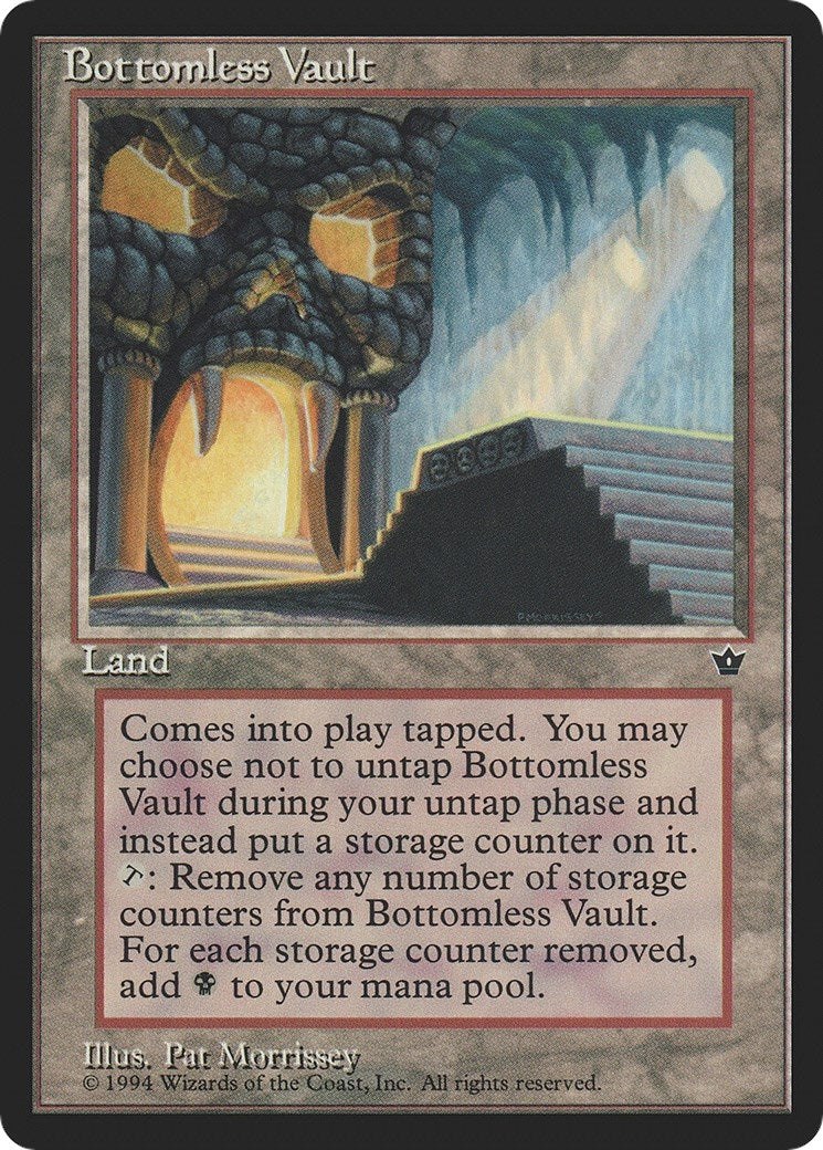 Bottomless Vault [FEM] - MTG Single