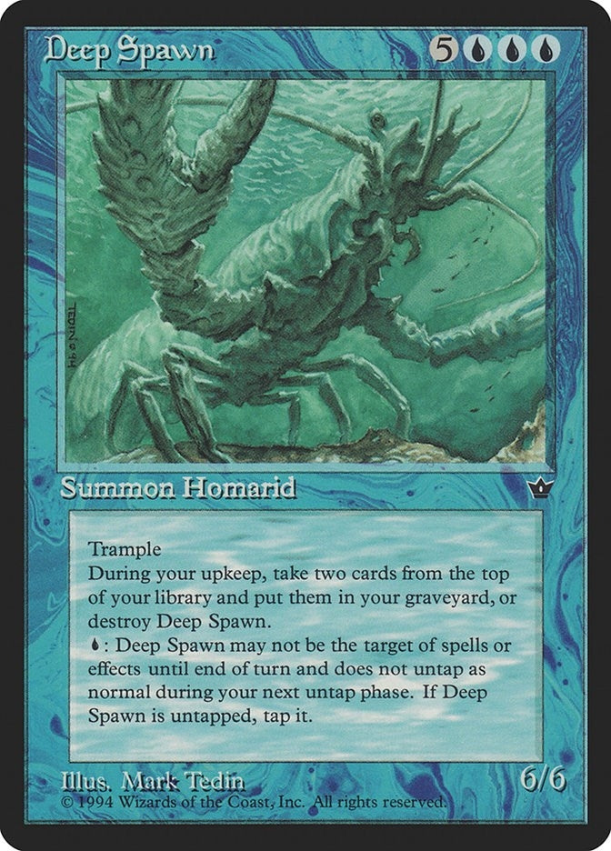 Deep Spawn [FEM] - MTG Single
