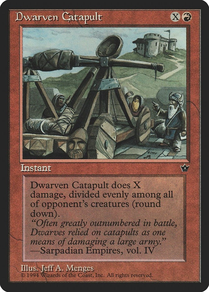 Dwarven Catapult [FEM] - MTG Single