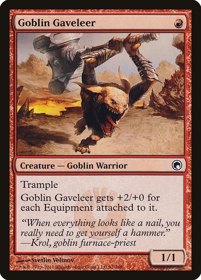 Goblin Gaveleer (92) [SOM] - MTG Single