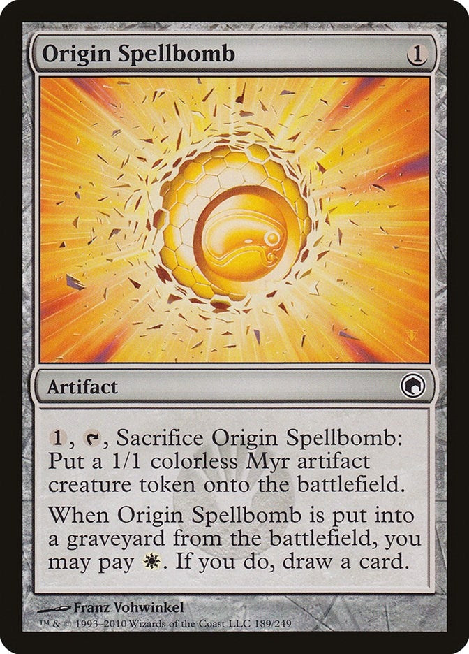 Origin Spellbomb (189) [SOM] - MTG Single
