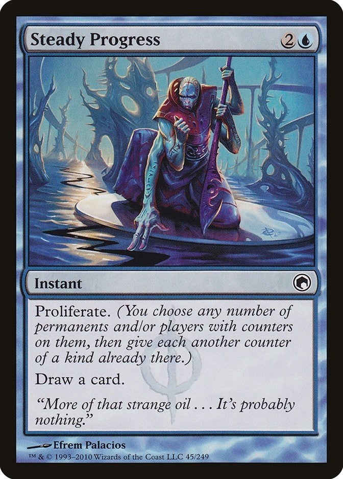 Steady Progress (45) [SOM] - MTG Single