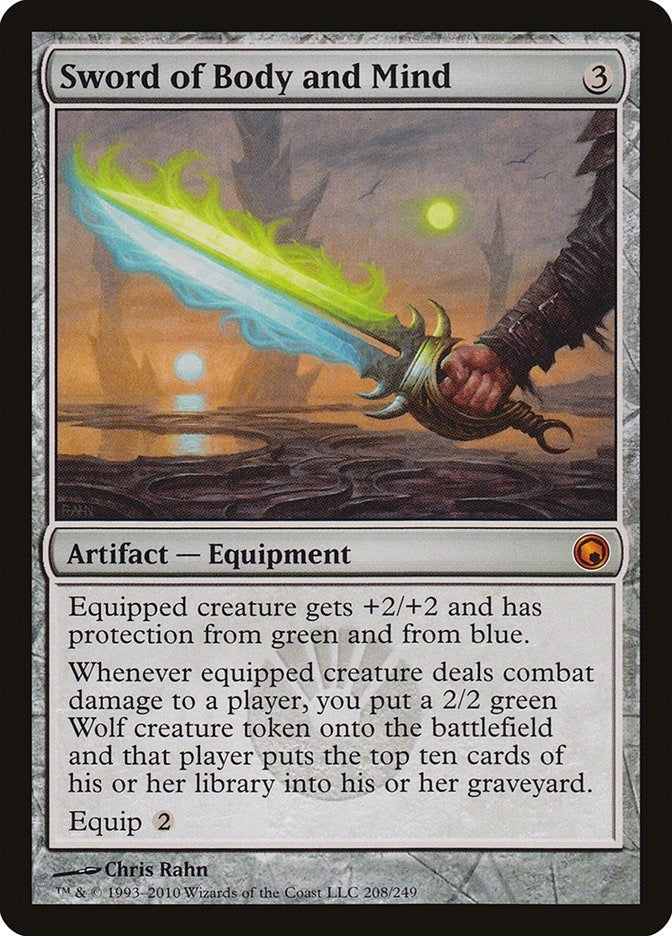 Sword of Body and Mind (208) [SOM] - MTG Single