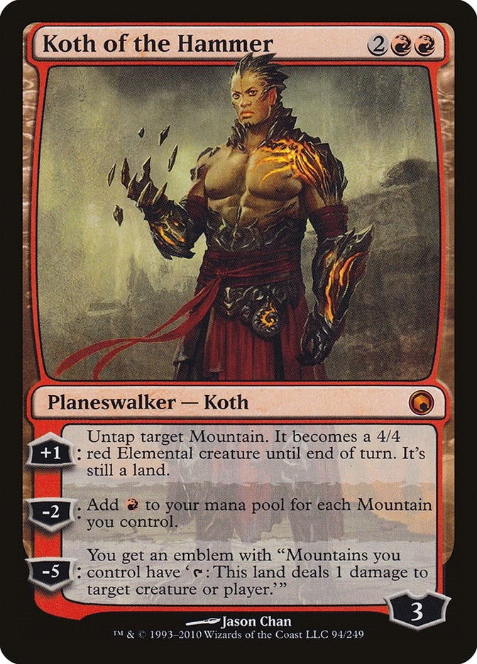 Koth of the Hammer (94) [SOM] - MTG Single