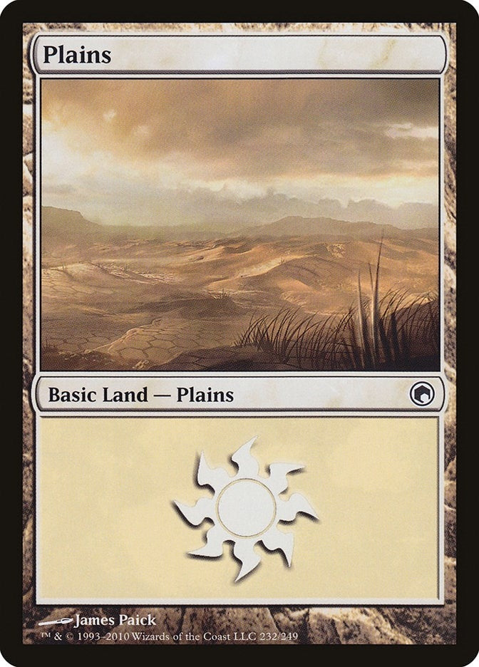Plains (232) (232) [SOM] - MTG Single