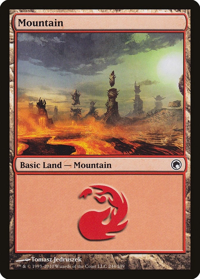 Mountain (244) (244) [SOM] - MTG Single