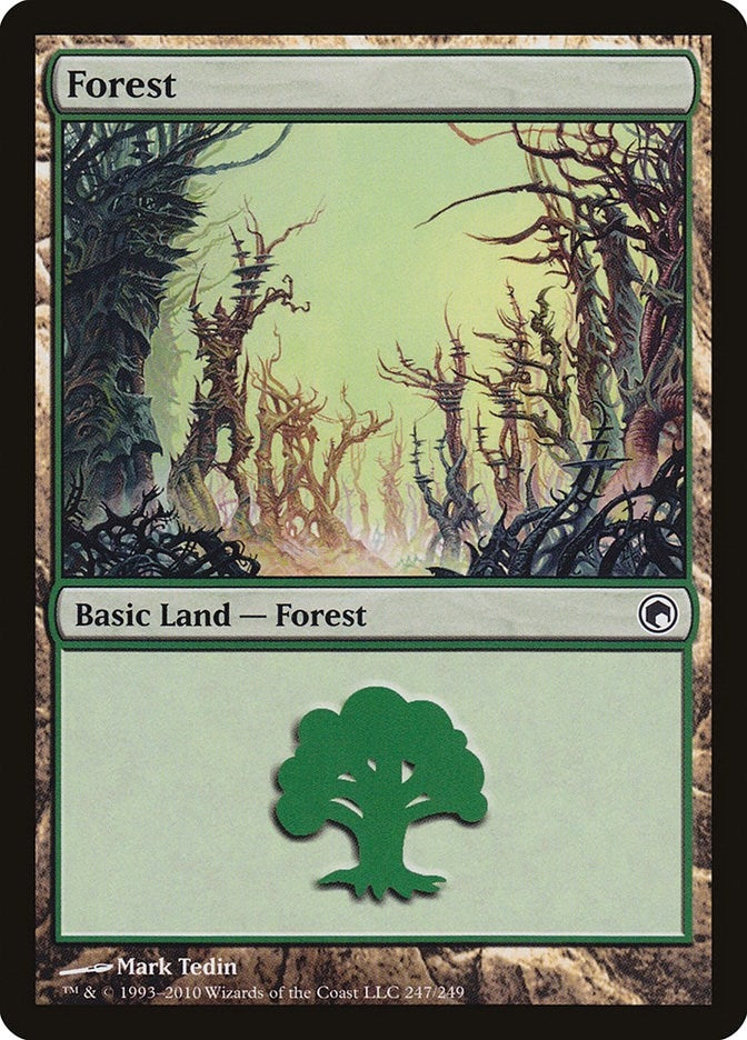 Forest (247) (247) [SOM] - MTG Single