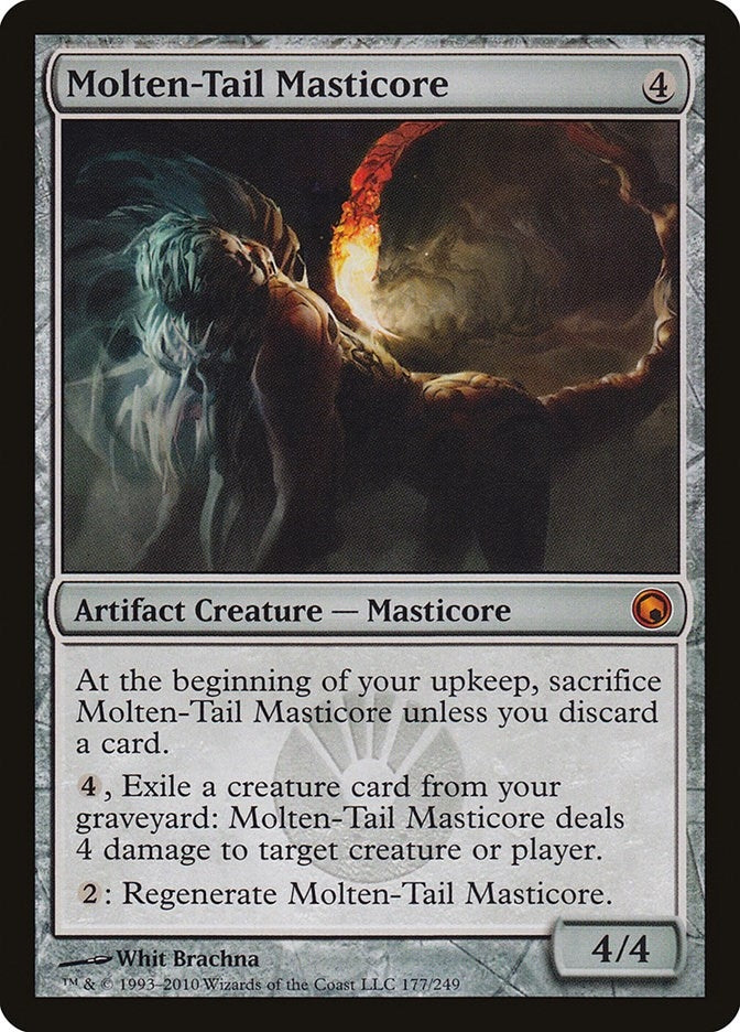 Molten-Tail Masticore (177) [SOM] - MTG Single