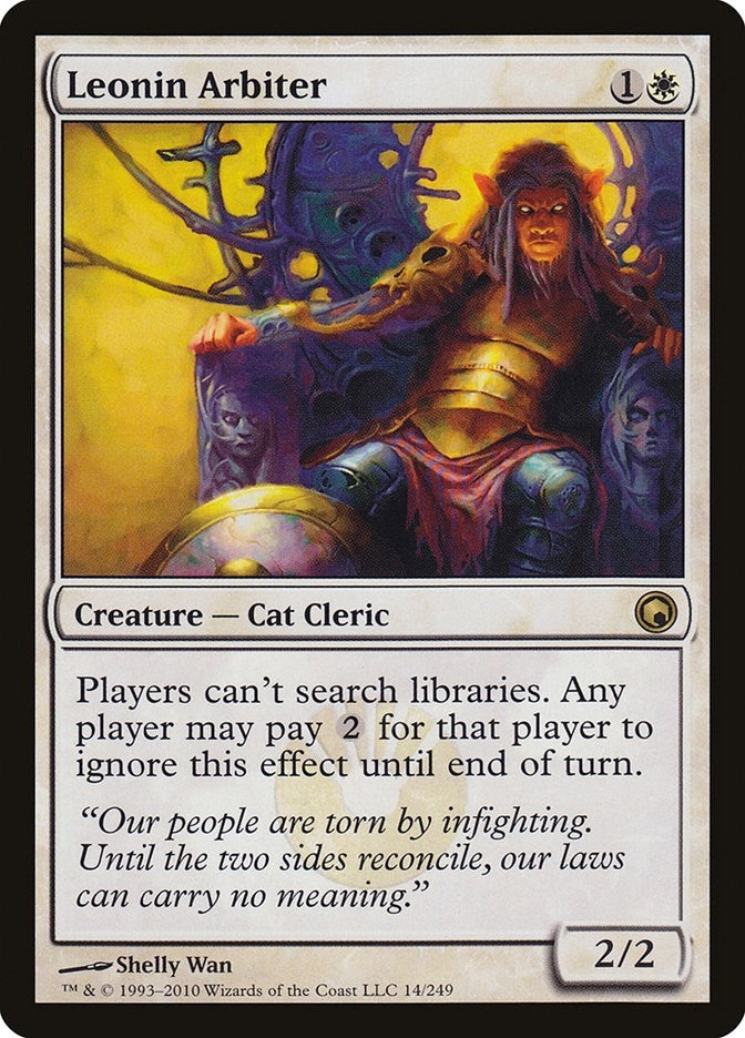 Leonin Arbiter (14) [SOM] - MTG Single