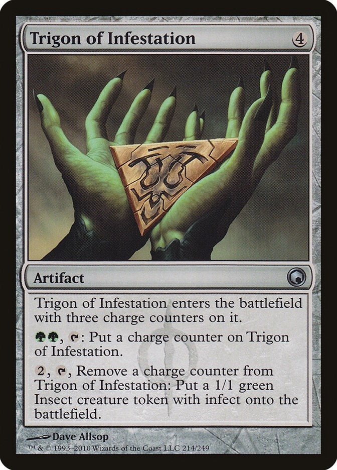 Trigon of Infestation (214) [SOM] - MTG Single