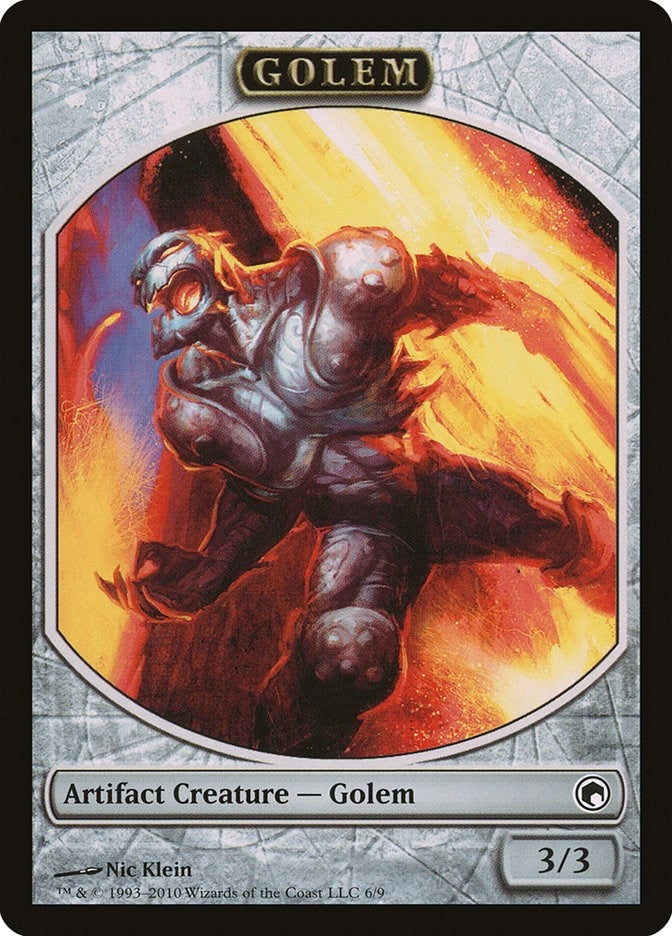 Golem Token (0) [SOM] - MTG Single