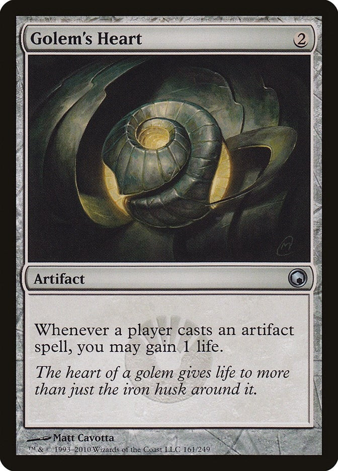 Golem’s Heart (161) [SOM] - MTG Single