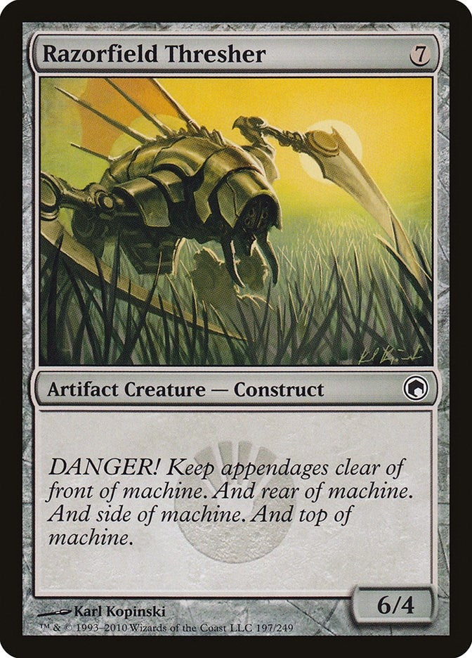 Razorfield Thresher (197) [SOM] - MTG Single