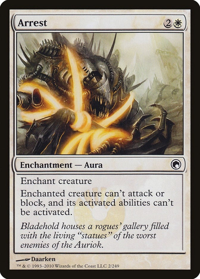 Arrest (2) [SOM] - MTG Single