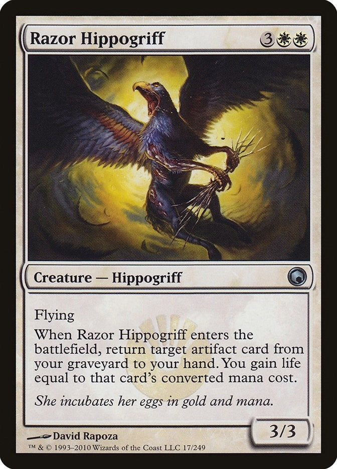 Razor Hippogriff (17) [SOM] - MTG Single
