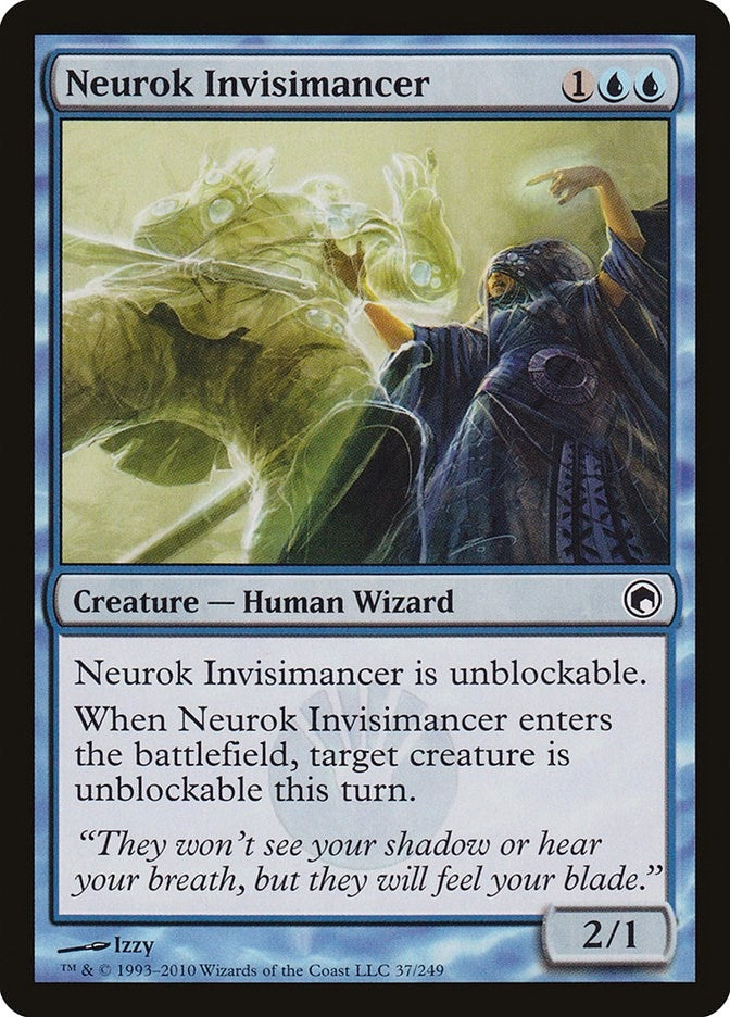 Neurok Invisimancer (37) [SOM] - MTG Single