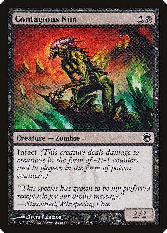 Contagious Nim (58) [SOM] - MTG Single