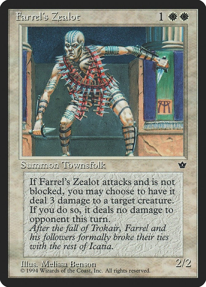 Farrel’s Zealot [FEM] - MTG Single