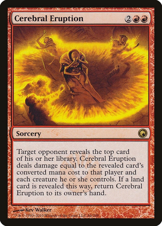 Cerebral Eruption (86) [SOM] - MTG Single