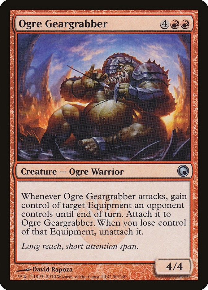 Ogre Geargrabber (99) [SOM] - MTG Single