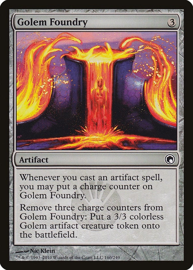 Golem Foundry (160) [SOM] - MTG Single