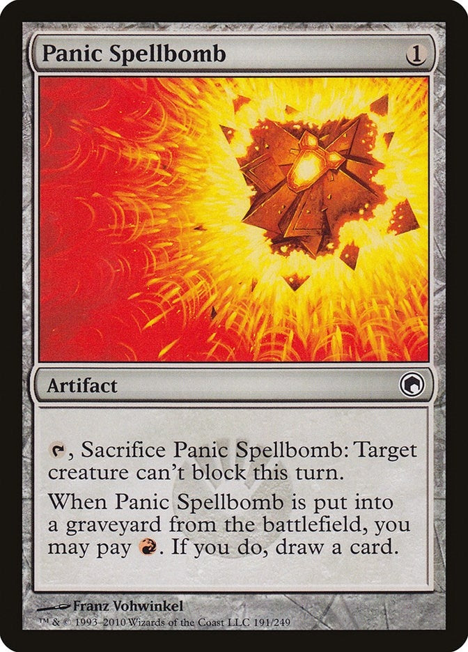 Panic Spellbomb (191) [SOM] - MTG Single