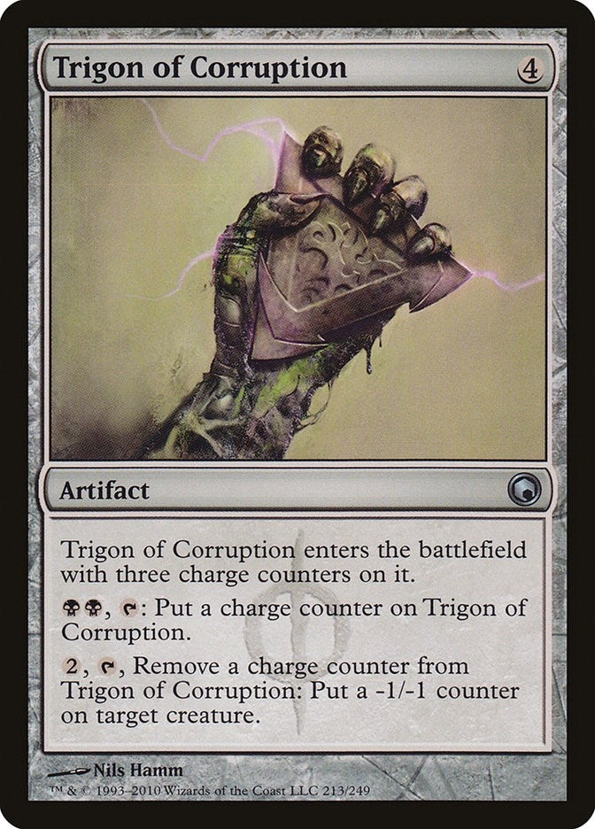 Trigon of Corruption (213) [SOM] - MTG Single