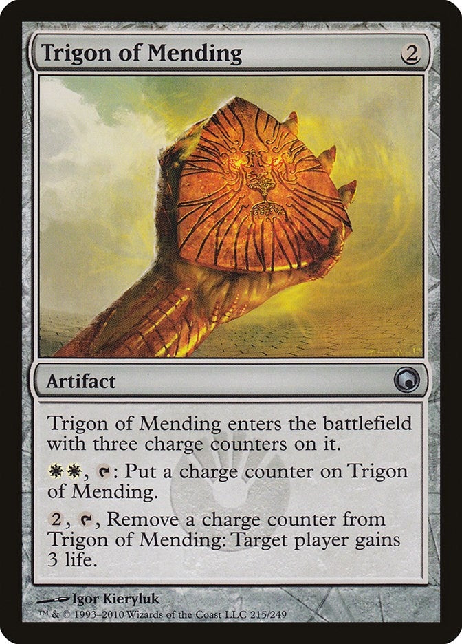 Trigon of Mending (215) [SOM] - MTG Single