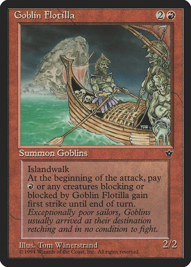 Goblin Flotilla [FEM] - MTG Single