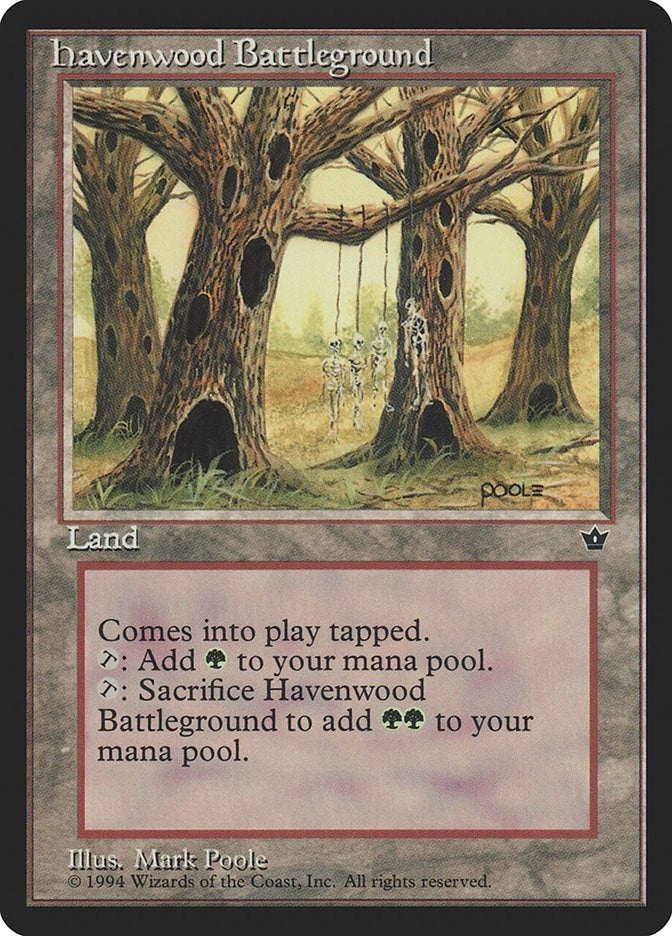 Havenwood Battleground [FEM] - MTG Single