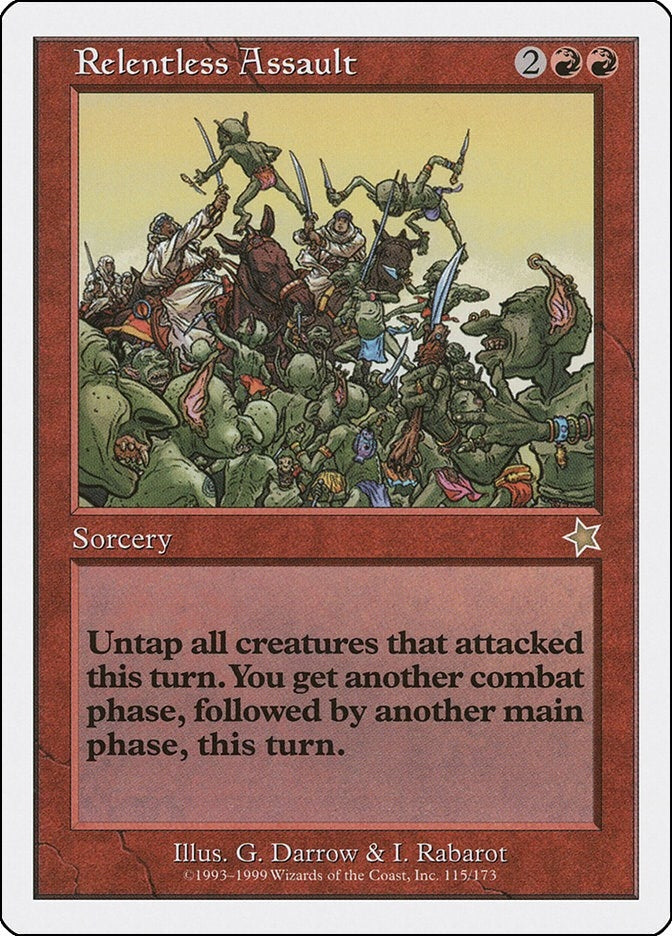 Relentless Assault (115) [S99] - MTG Single