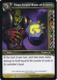 Titan-forged Rune of Cruelty - WoW Single