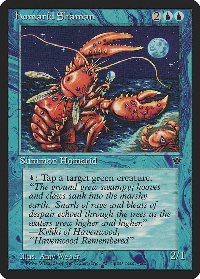 Homarid Shaman [FEM] - MTG Single