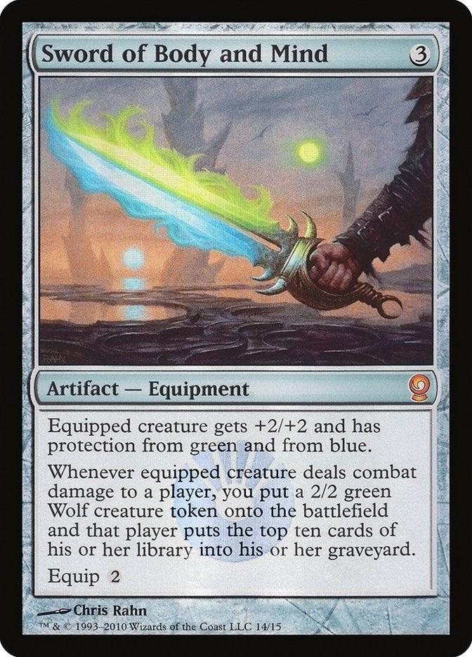 Sword of Body and Mind [V10] - MTG Single