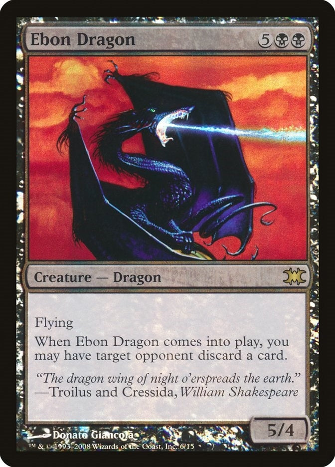 Ebon Dragon (6) [DRB] - MTG Single