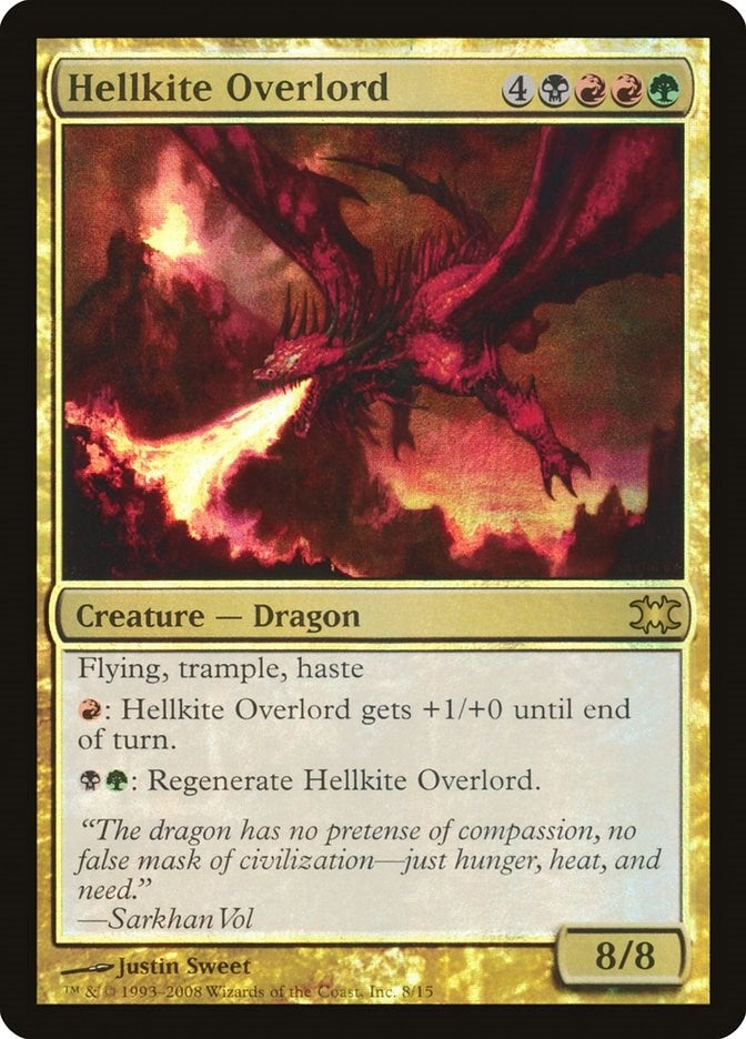 Hellkite Overlord (8) [DRB] - MTG Single