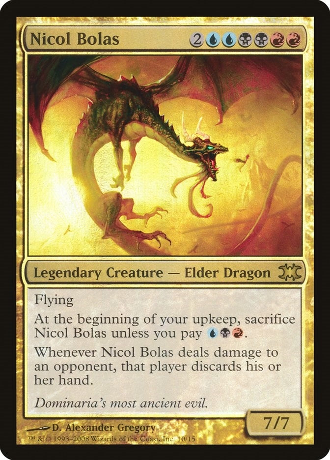 Nicol Bolas (10) [DRB] - MTG Single
